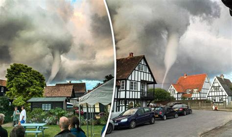 UK weather: Tornado hits Suffolk but heatwave forecast for August | Weather | News | Express.co.uk