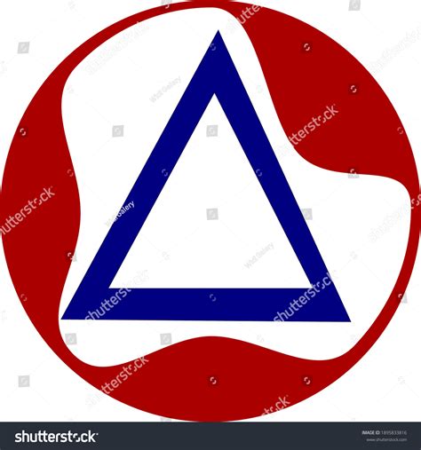 This Logo Vector Depicting Triangle Inside Stock Vector (Royalty Free ...