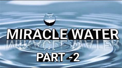 Miracle Water Part -2 || #alkalinewater #antiaging #rowaterpurifier - YouTube