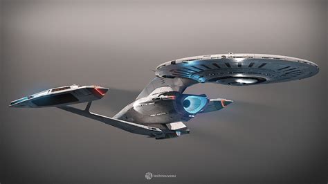 USS Enterprise - Constitution Class Mk. II on Behance