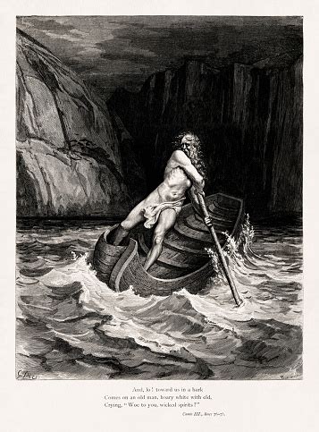 Charon From Dantes Inferno Stock Illustration - Download Image Now - Dante - Italian Poet ...
