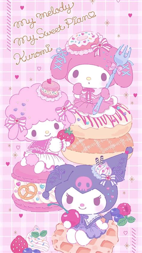 Download Kuromi and My Melody: Best Friends Forever Wallpaper ...