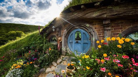 Hobbiton Wallpaper : Hobbiton Movie Set (Matamata, New Zealand) 4K UltraHD ...