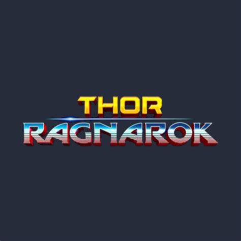 Thor Ragnarok Logo - Thor - T-Shirt | TeePublic