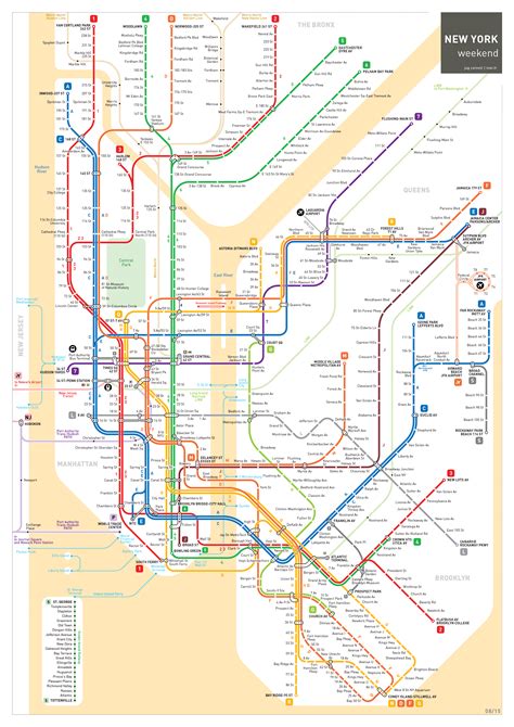 Ny Metro Subway Map - United States Map