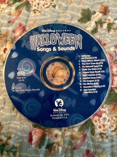 Walt Disney Halloween Songs & Sounds