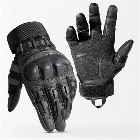 Leather Tactical Gloves “Barrack”