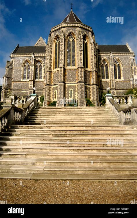 Church at Harrow School The Hill at Harrow On The Hill London ; U.K ...