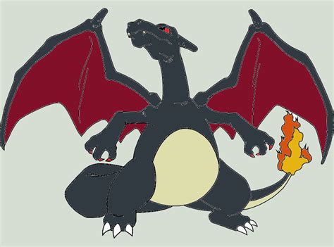 Shiny Charizard by Artrookie--yup on DeviantArt