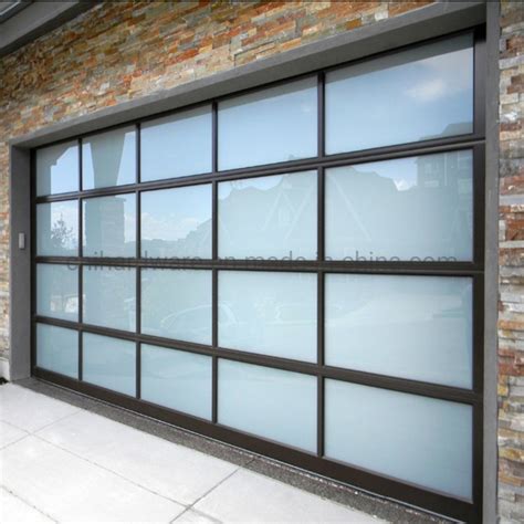 Morden Residential Automatic Aluminum Sectional Garage Door Overhead ...