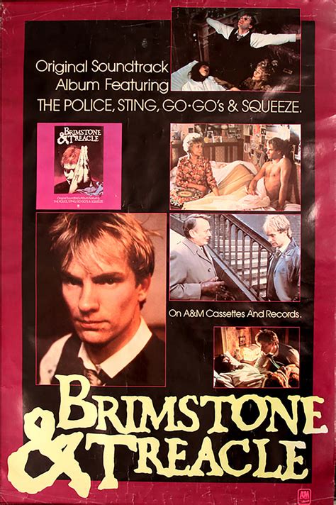 Brimstone & Treacle ORIGINAL SOUNDTRACK POSTER – WestgateGallery