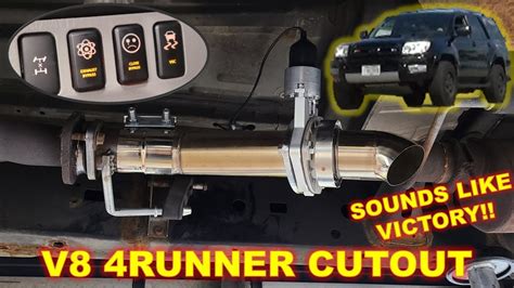 4Runner Exhaust Cutout/Dump V8 4th Gen It Sounds Insane, 57% OFF