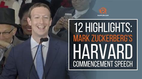 WATCH 12 highlights: Mark Zuckerberg's Harvard commencement speech