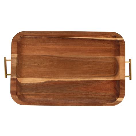 wood serving tray