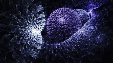 Wallpapers marine biology, violet, purple, digital art, space | Papel ...