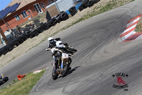 Did my first track day with a supermoto! : supermoto