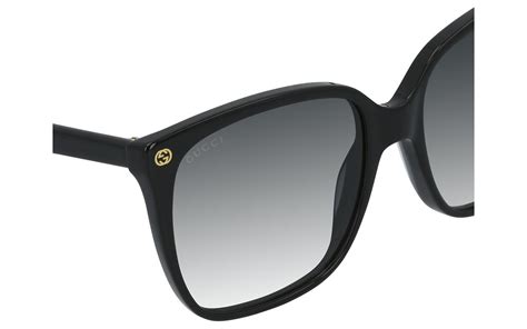 Gucci GG0022S 001 57 Sunglasses | Shade Station