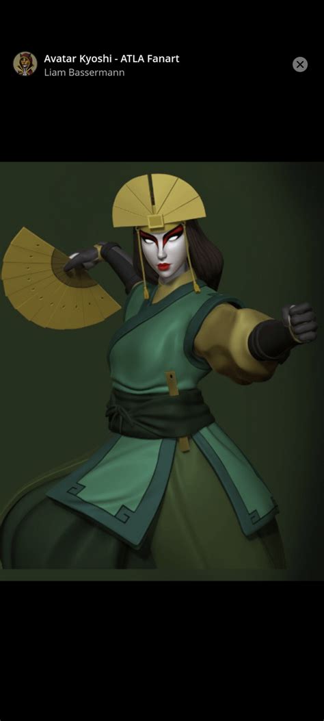 Avatar Kyoshi Fan art by Liam Bassermann : r/Avatar_Kyoshi