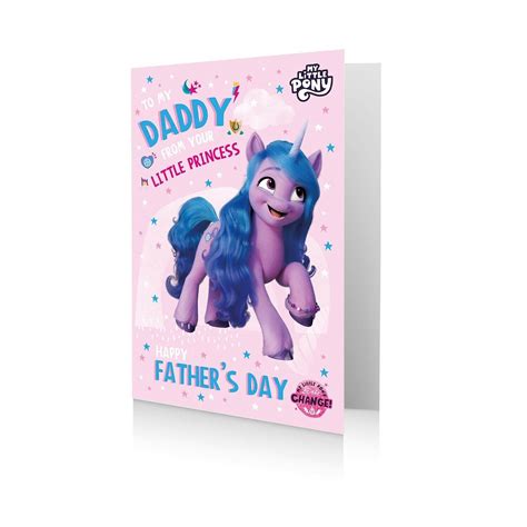 My Little Pony Father's Day Card Officially Licensed Product | eBay