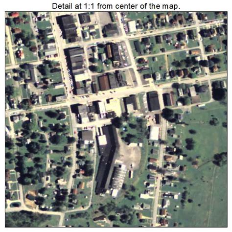 Aerial Photography Map of Knox, PA Pennsylvania