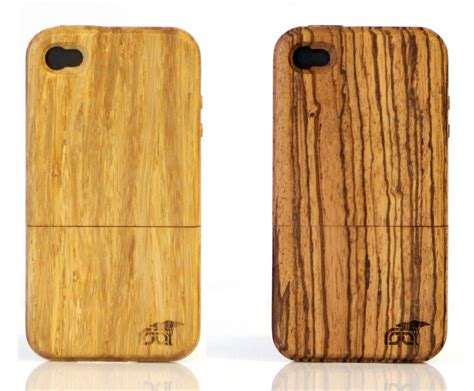 Root Cases Wooden iPhone 4 Case | Gadgetsin