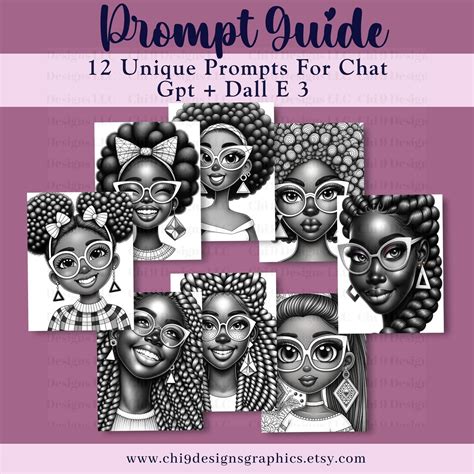 Chat GPT Prompt Guide Dall E 3 Prompt V4 AI Art Guide African American ...