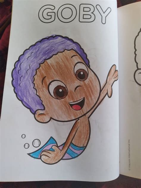 My Coloring of Goby from Bubble Guppies. by MountainFanatic on DeviantArt