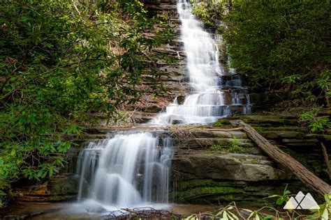 Angel Falls Trail: Hiking Lake Rabun Beach to double waterfalls