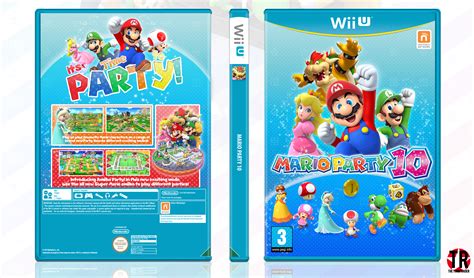 Viewing full size Mario Party 10 box cover