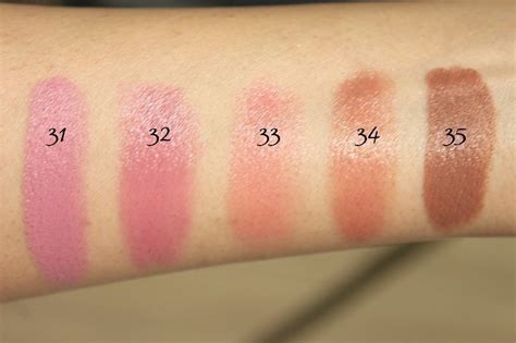 MAC Lipstick Swatches