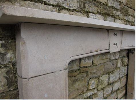 Antique English Early 19th Century Cotswold Stone Fireplace - Wharton Antique Chimneypieces