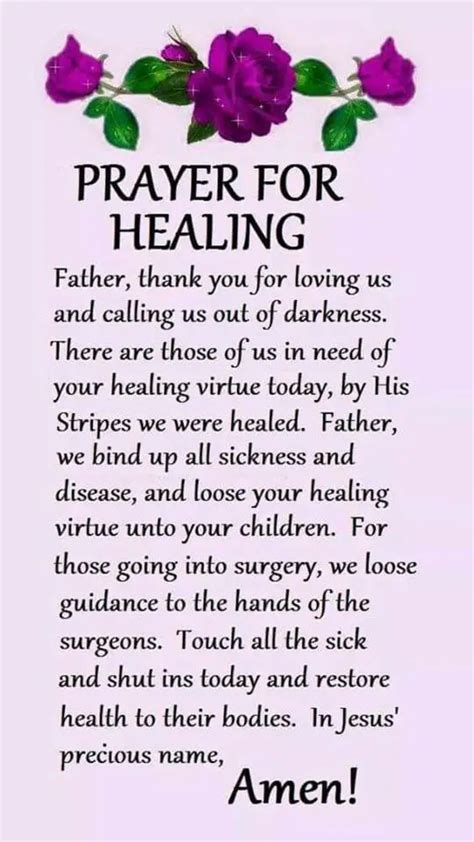 prayer for healing in jesus name - CHURCHGISTS.COM