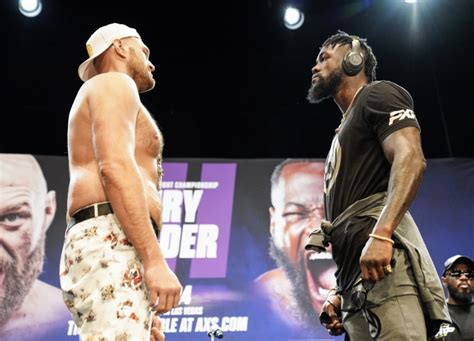 LIVE STREAM: Tyson Fury vs. Deontay Wilder - Final Press Conference ...