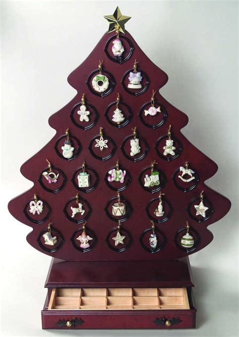 Lenox, Jeweled Advent Ornament Calendar at Replacements, Ltd (With images) | Wooden advent ...