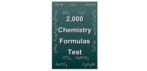 Chemistry Formulas Test - Latest version for Android - Download APK
