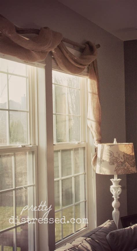 Pretty Distressed: Pin-spired: DIY Country Chic Window Treatments