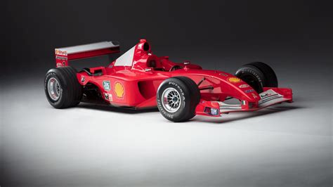 A rare chance to own one of Michael Schumacher's F1 race cars