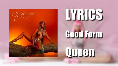 Nicki Minaj - Good Form (Lyrics) - YouTube