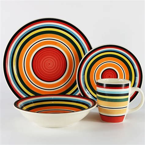 Colorful Mexican Ceramic Dinnerware Sets 24 Pcs/ 24pcs Pakistan Dinnerware Set - Buy 24pcs ...