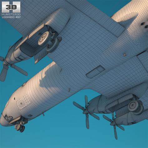 Lockheed P-3 Orion 3D model - Download Transport on 3DModels.org