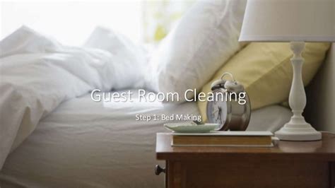 Hotel Guest Room Cleaning Process | PPT