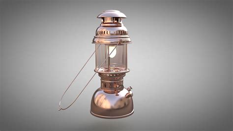 3D model Petromax Lantern | CGTrader