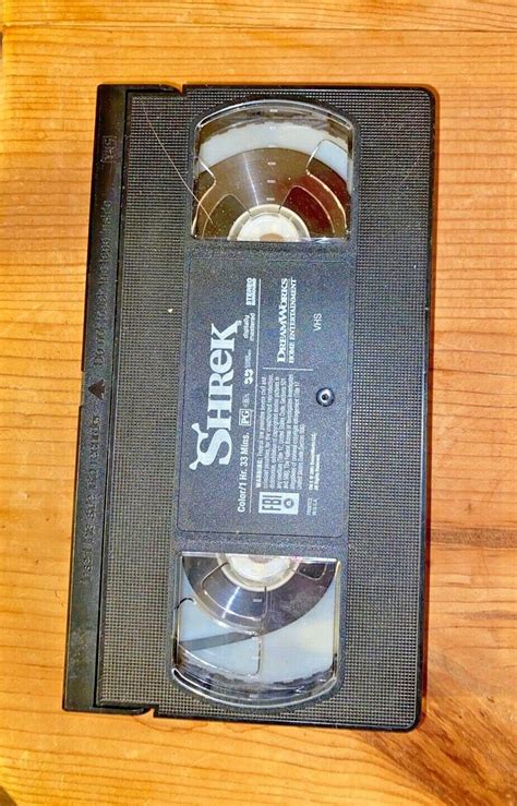 VHS tape Shrek Dreamworks Entertainment | Etsy