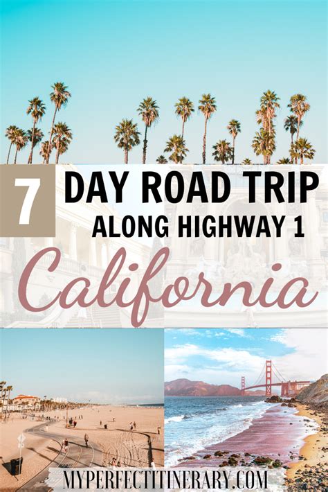 California Road Trip Itinerary - 7 Days along PCH! Pch Road Trip, California Road Trip Itinerary ...