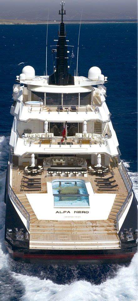 ALFA NERO Yacht Charter Details, Oceanco | Luxury yachts, Boats luxury ...