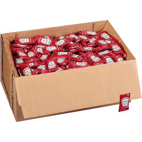 HEINZ Single Serve Ketchup Packet, 9 gr. (Pack of 1000) - Walmart.com - Walmart.com