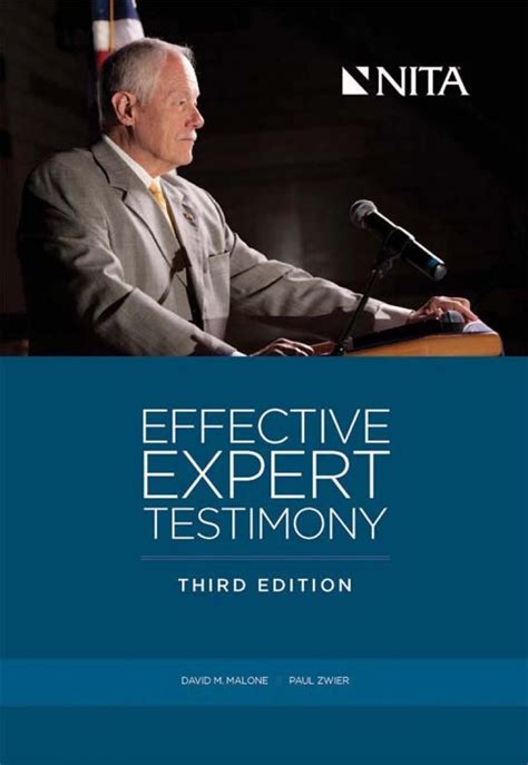 Effective Expert Testimony | NITA