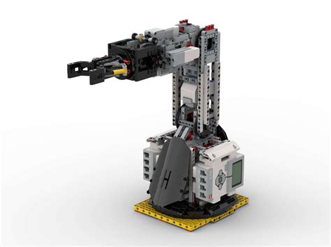 LEGO MOC Six Axis (6DoF) Robotic Arm with Interchangeable End Effectors ...