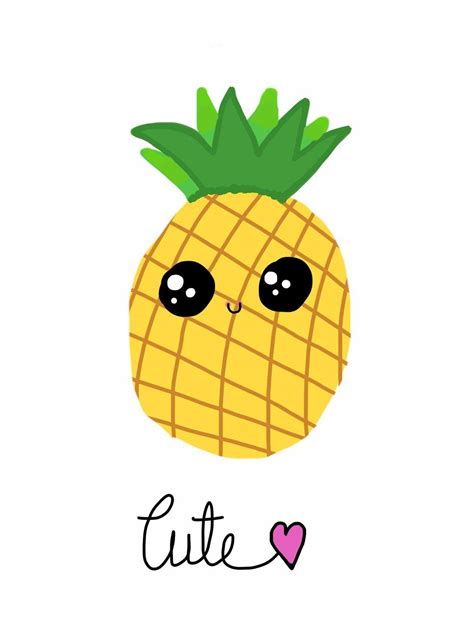 Cute Kawaii Pineapple Wallpapers - Top Free Cute Kawaii Pineapple ...