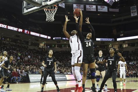 Gamecock women's basketball breaks high scoring record with 106-43 win ...